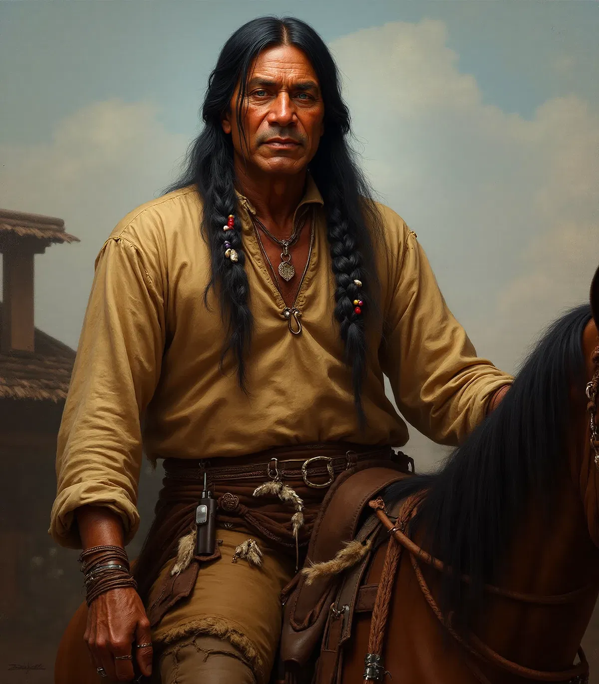 Avatar of Caddi Taysha Sak'uh - Chief of Nacogdoche Tribe - Broke Neck, Texas 