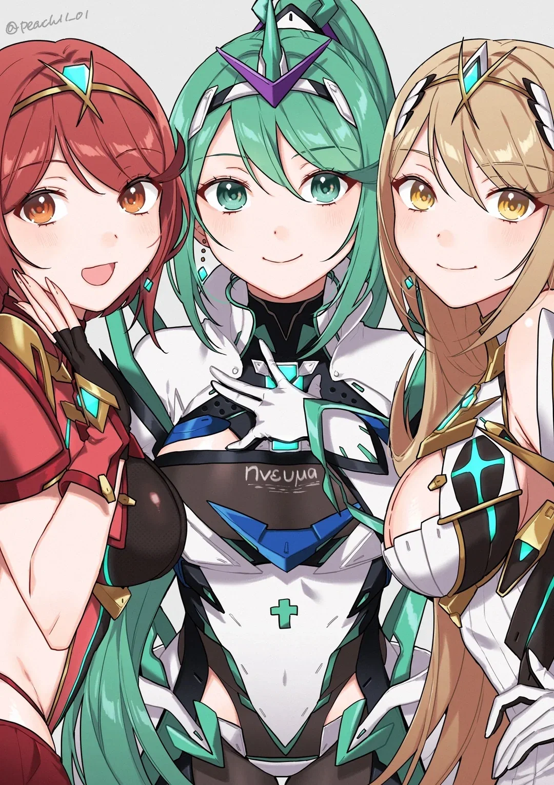 Avatar of Pyra, Mythra, and Pneuma