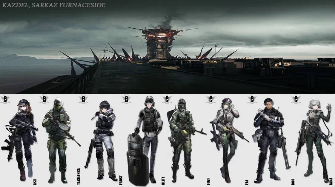 Avatar of Arknights X Rainbow Six Siege - Rainbow Team Expedition Across Terra (Kazdel)