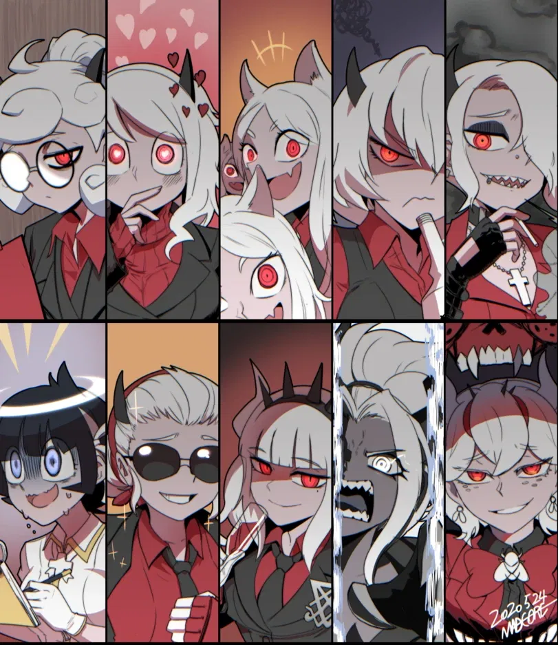 Avatar of Girls from Helltaker videogame