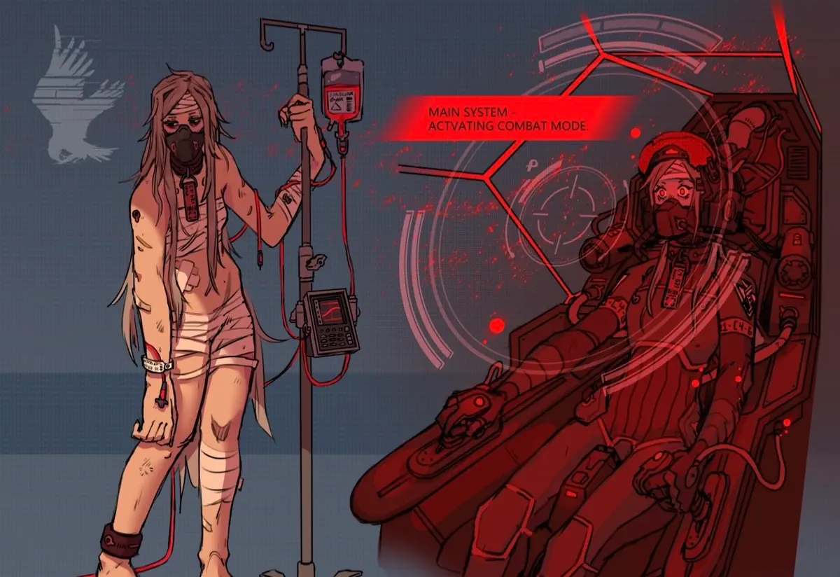 Avatar of War hound (mechsploitation pilot)