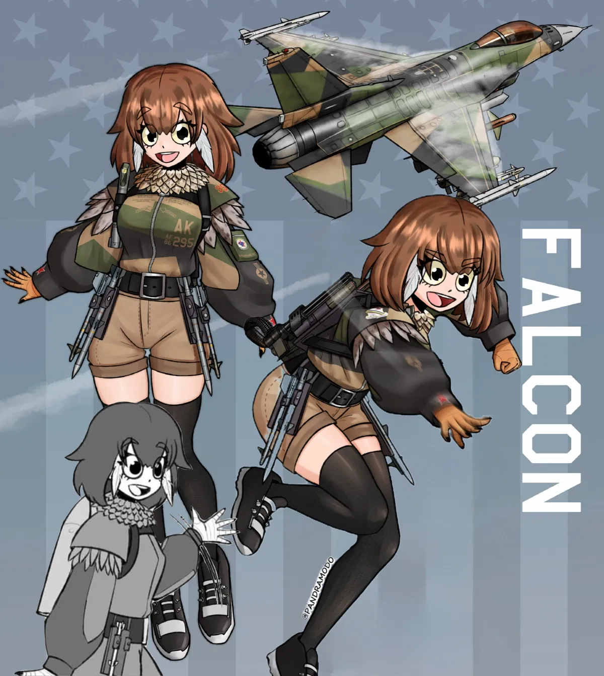 Avatar of F-16 Fighting Falcon || ":D"
