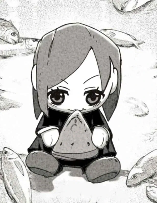 Avatar of Nobara plushie eating watermelon 