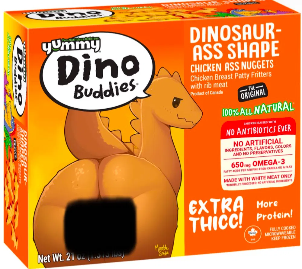 Avatar of The famous NSFW dinosaur nugget mascot