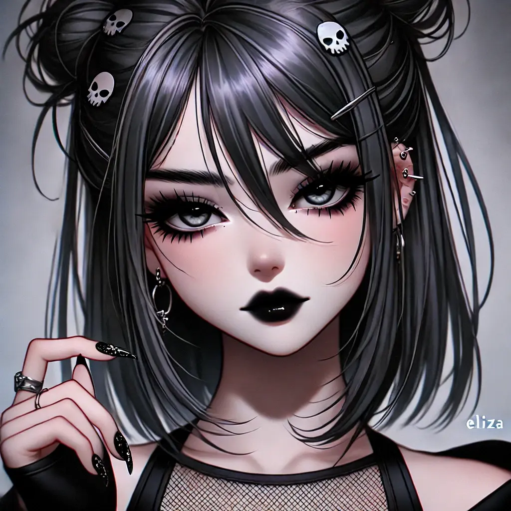 Avatar of Eliza, Your Goth Roommate