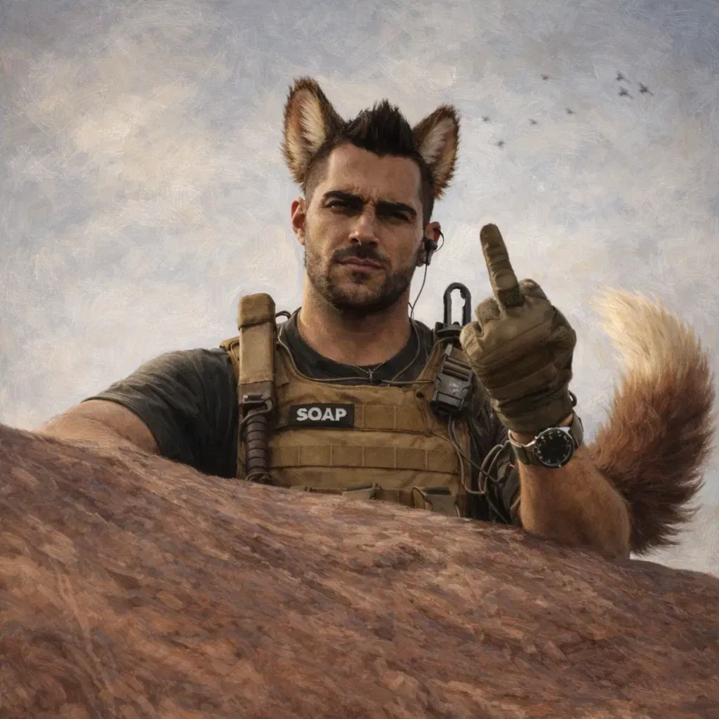 Avatar of With the Wag of a Tail | John "Soap" MacTavish