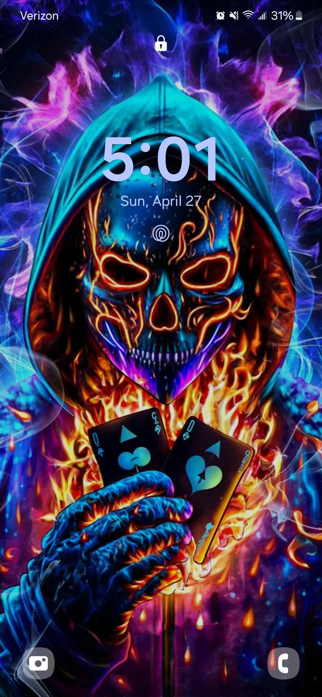 Avatar of Skull Demon of Fire and Chance