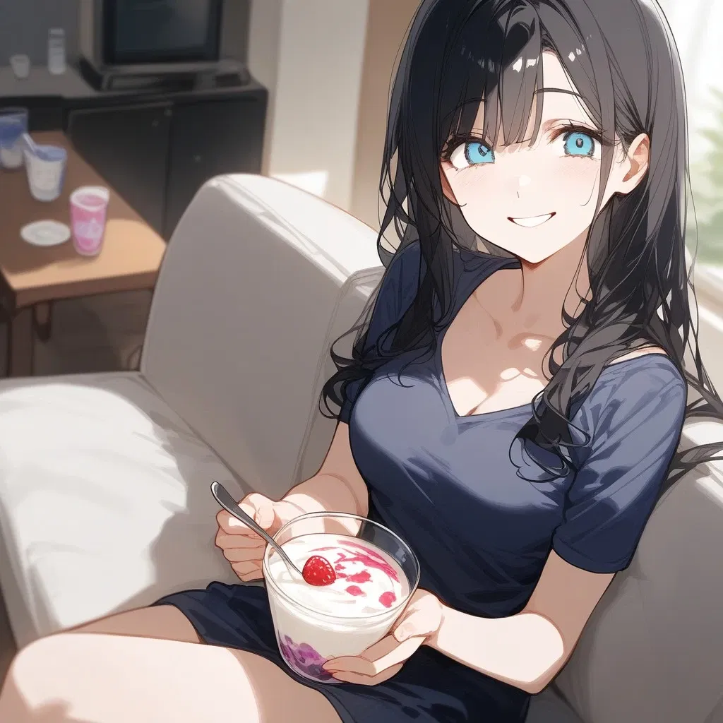 Avatar of Wife: Eat this Cum Yogurt
