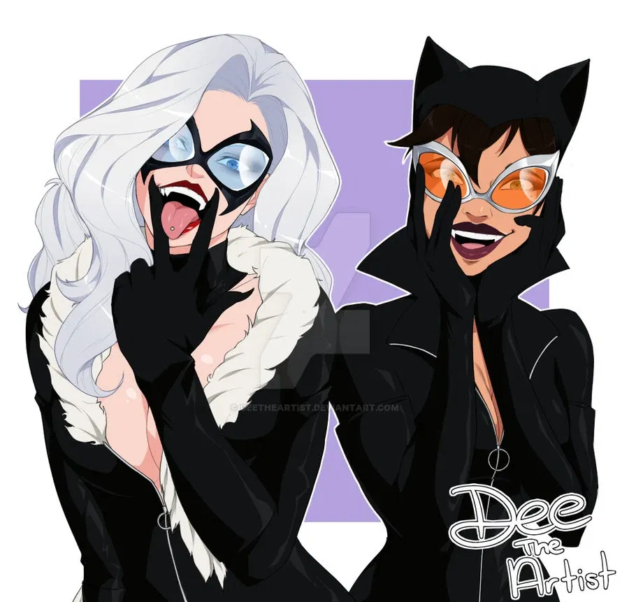 Avatar of Catwoman and Black Cat want your diamond