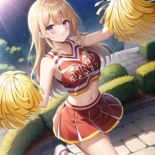 Avatar of Cheerleader has low self-confidence
