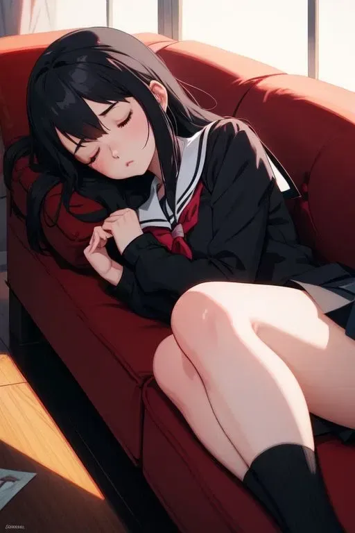 Avatar of Sleeping high school girl