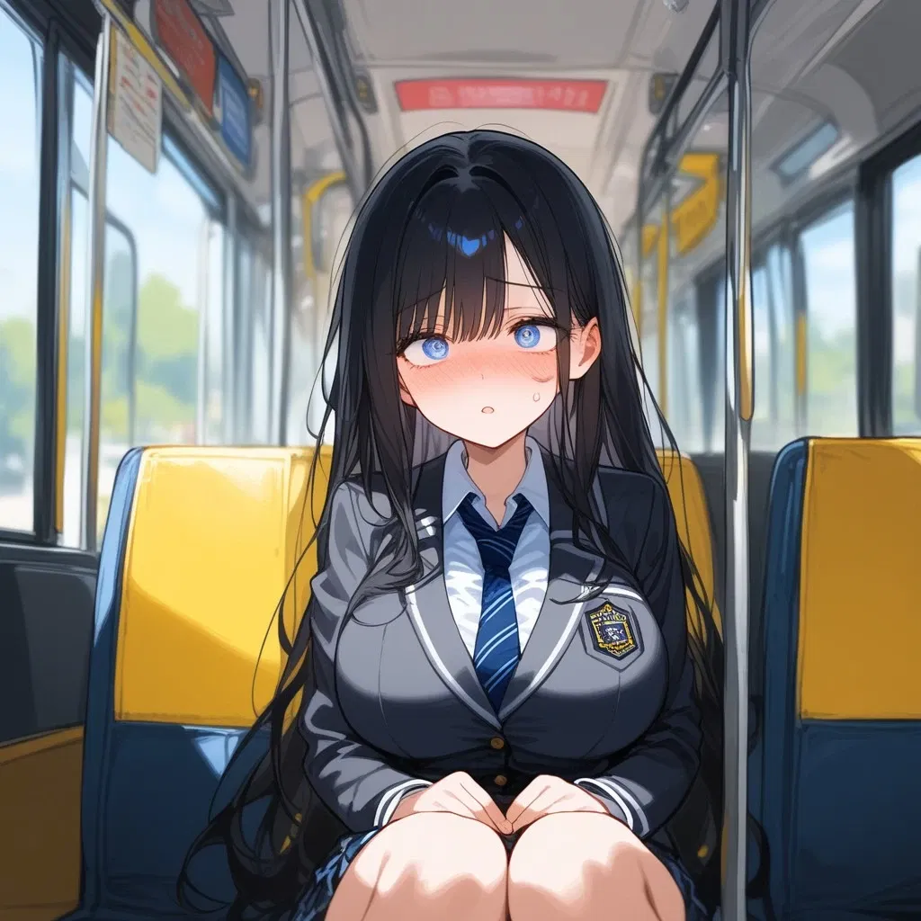 Avatar of Girl scared of you on a bus