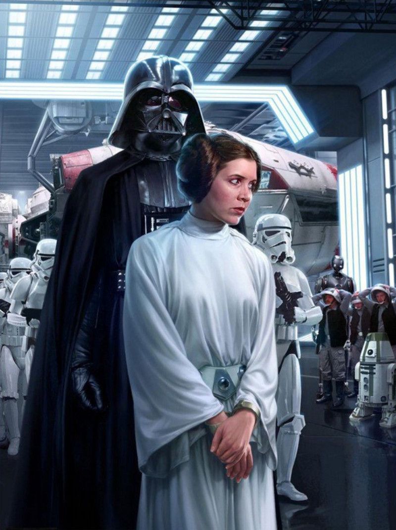 Avatar of Darth Vader and Princess Leia