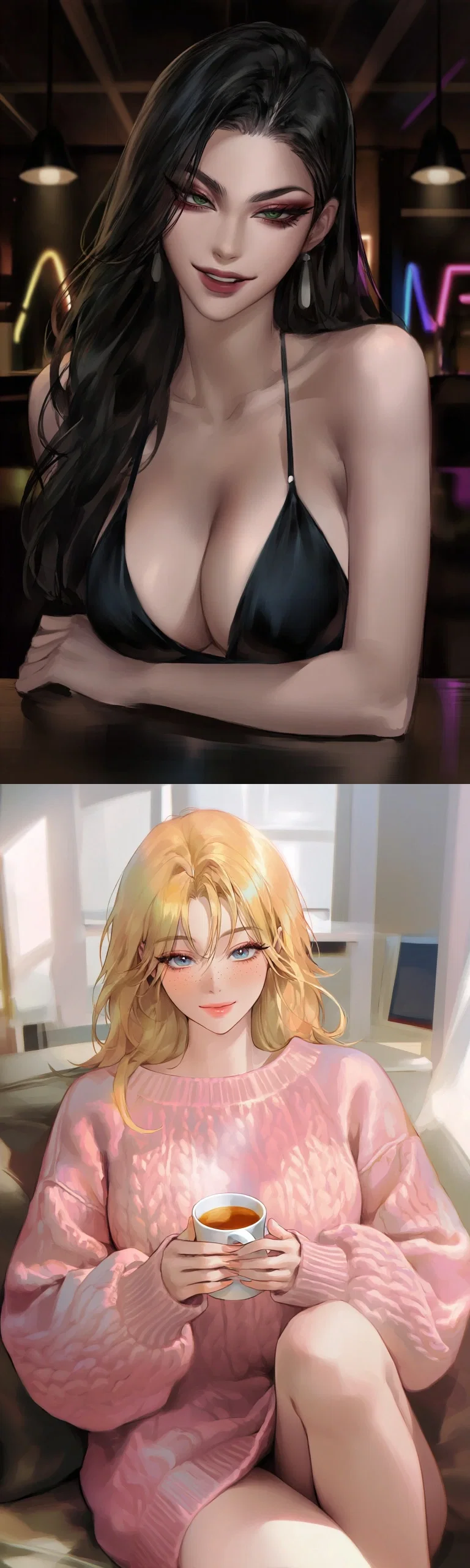 Avatar of Your girlfriend's best friend wants to prove that she is better than her