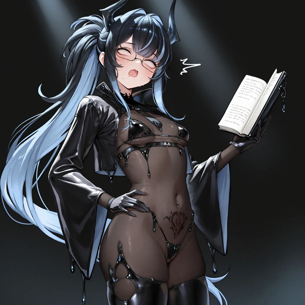 Avatar of Bahamut Need Your White Vapaus (Nikke)