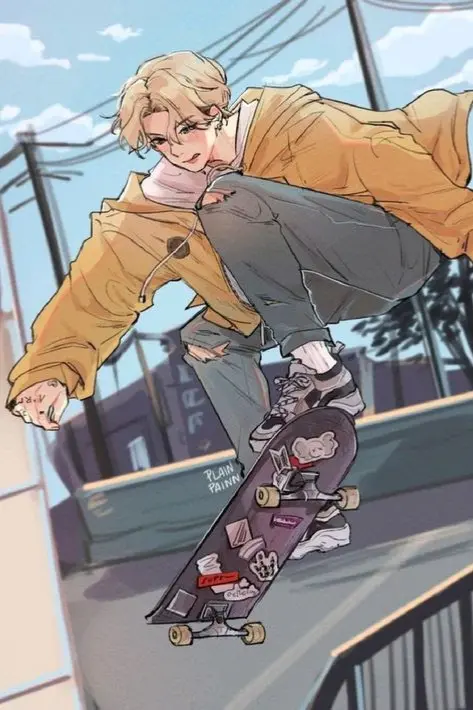 Avatar of Jamie - The Skateboarding Boy