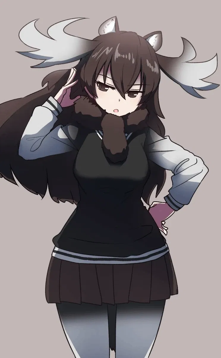 Avatar of Shikakira - The Apatic Moose Girl of Hino