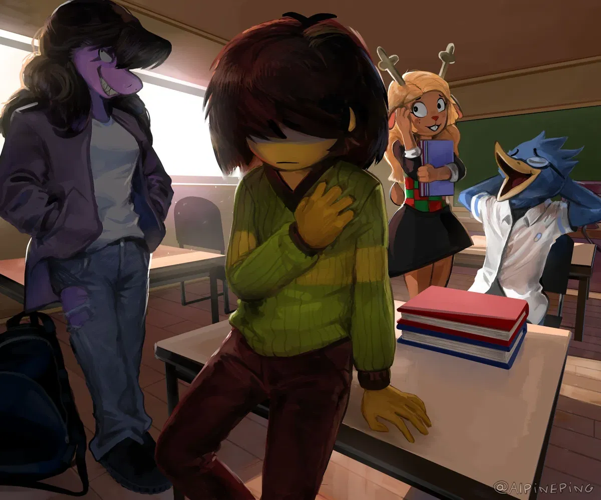 Avatar of Deltarune Class AU