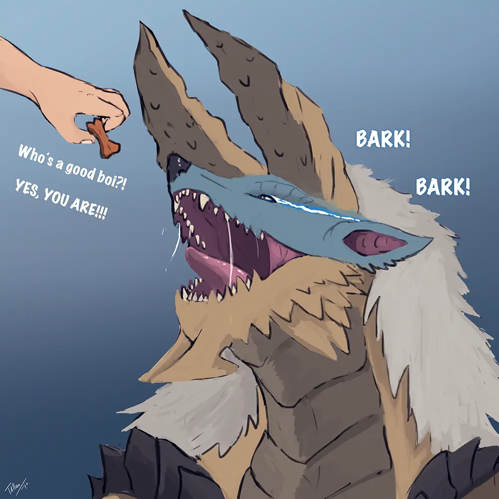 Avatar of Zinogre—taming one!♡