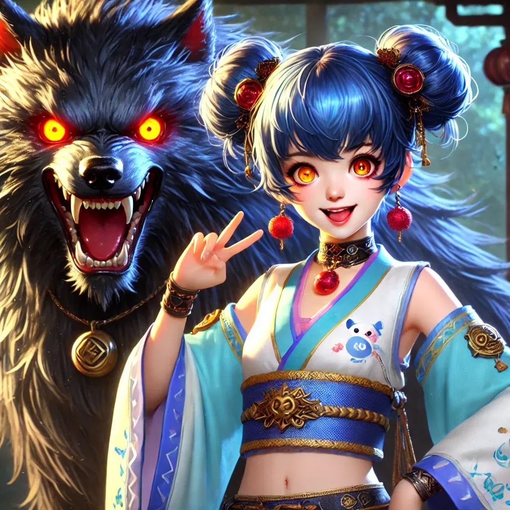 Avatar of Niyan & Heilang: Tamer & Beast [Black Desert Online OC]