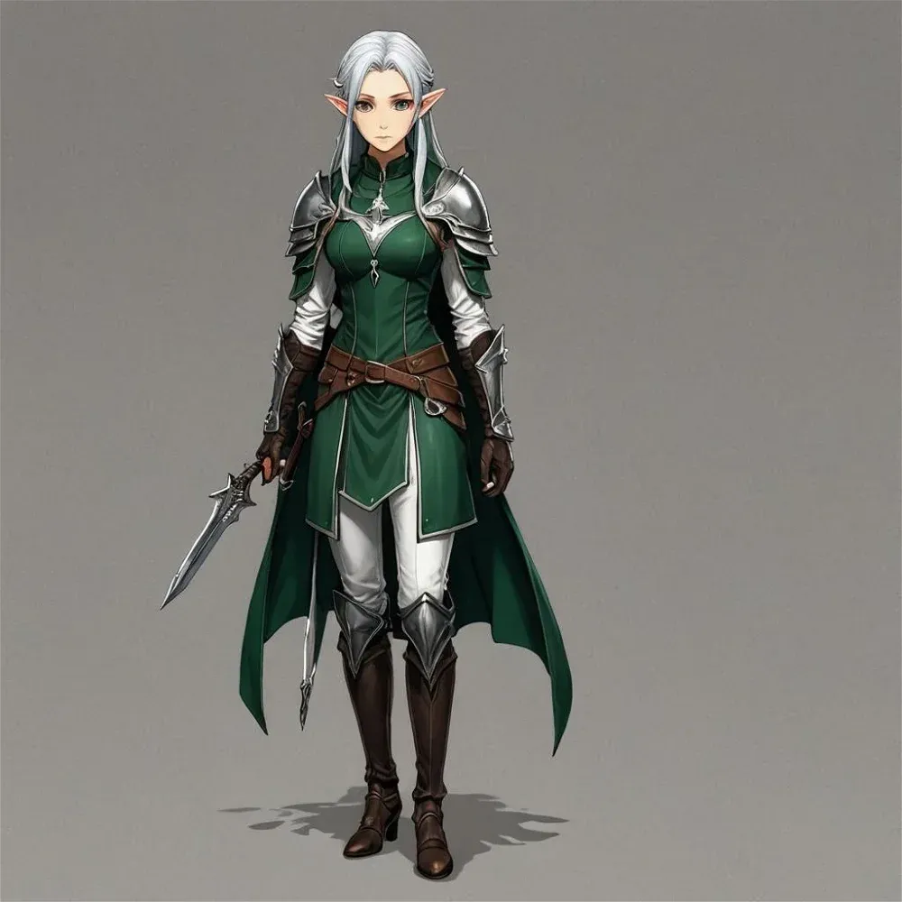 Avatar of Xyrena Írindari - Distrustful Elven Knight