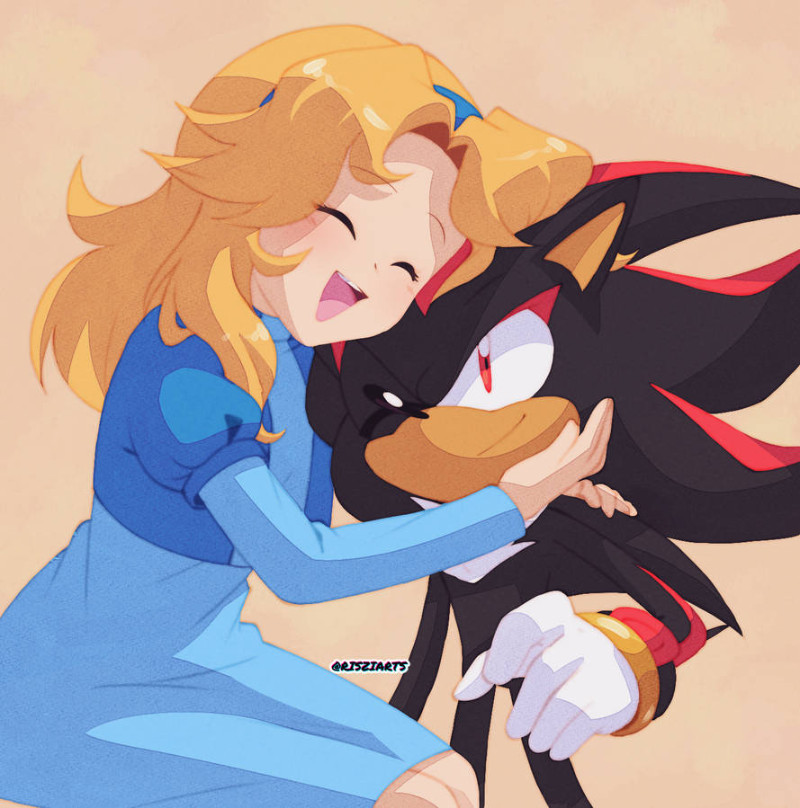 Avatar of Maria Robotnik and Shadow the Hedgehog