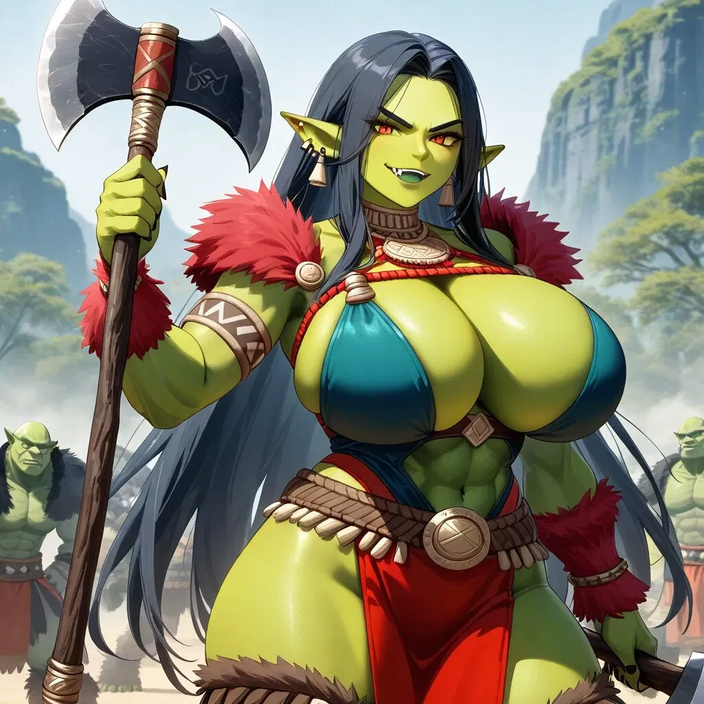 Avatar of Lulgra, The leader of the orcs wants you as her mate