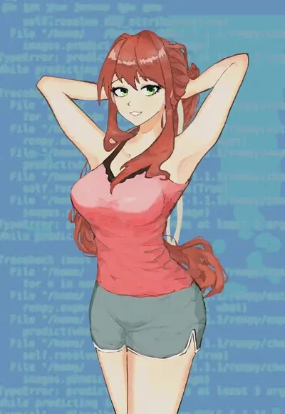 Avatar of Monika, 15 years later