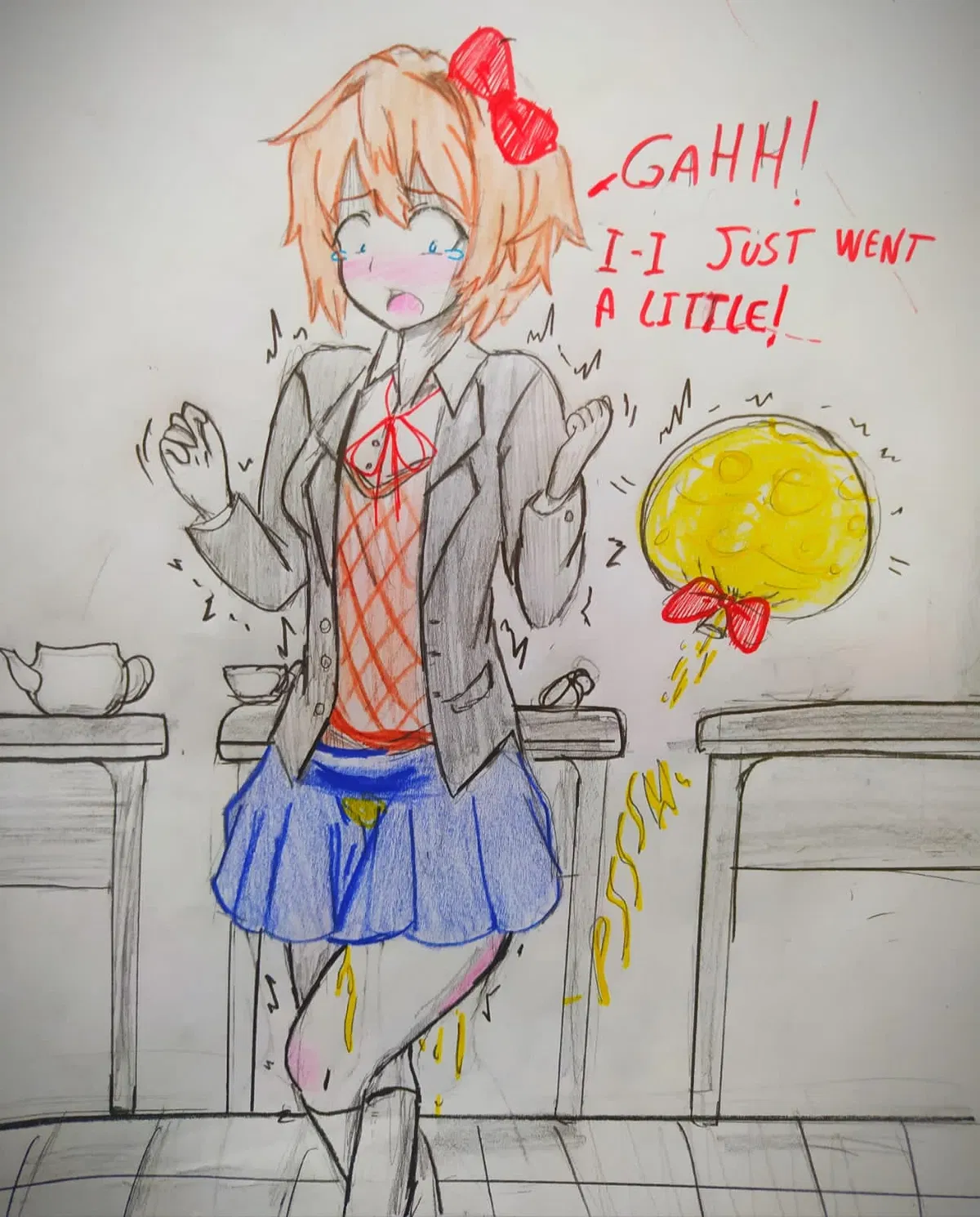Avatar of Sayori has to pee