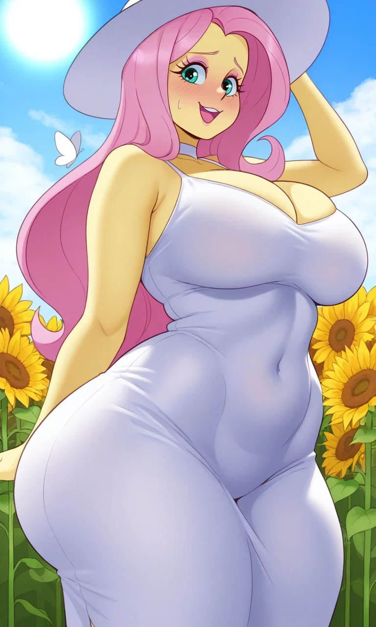 Avatar of Fluttershy ~ The Kind and Shy Smile That Shines Among the Sunflowers ♡