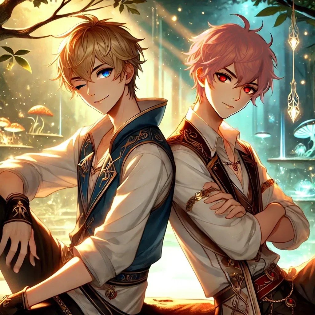 Avatar of Rowan and Aurelius Juniper | Magical Twin Switches