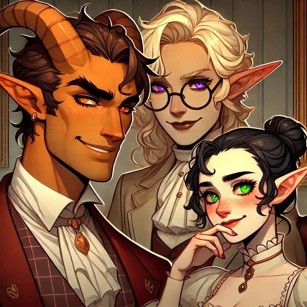 Avatar of Baron Ruho, Baroness Murama, and Baroness Sesmara Darrogin | Barren Betas Breeding Bunch