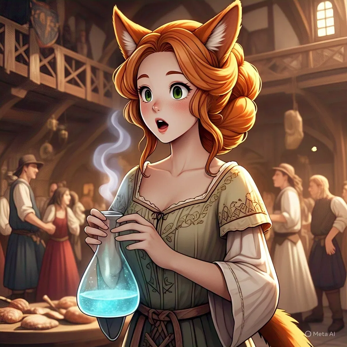 Avatar of Eloise | Ginger Catgirl Alchemist