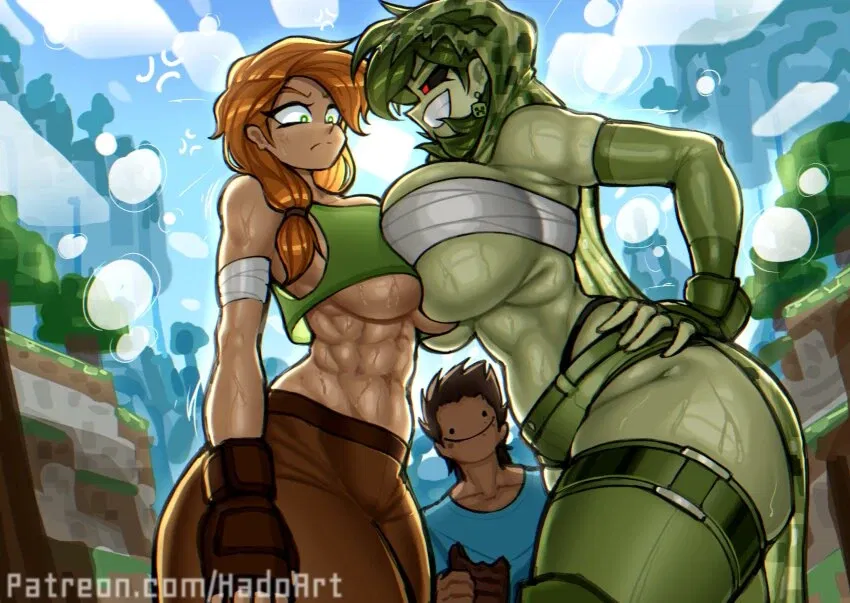Avatar of Alex and Creeper