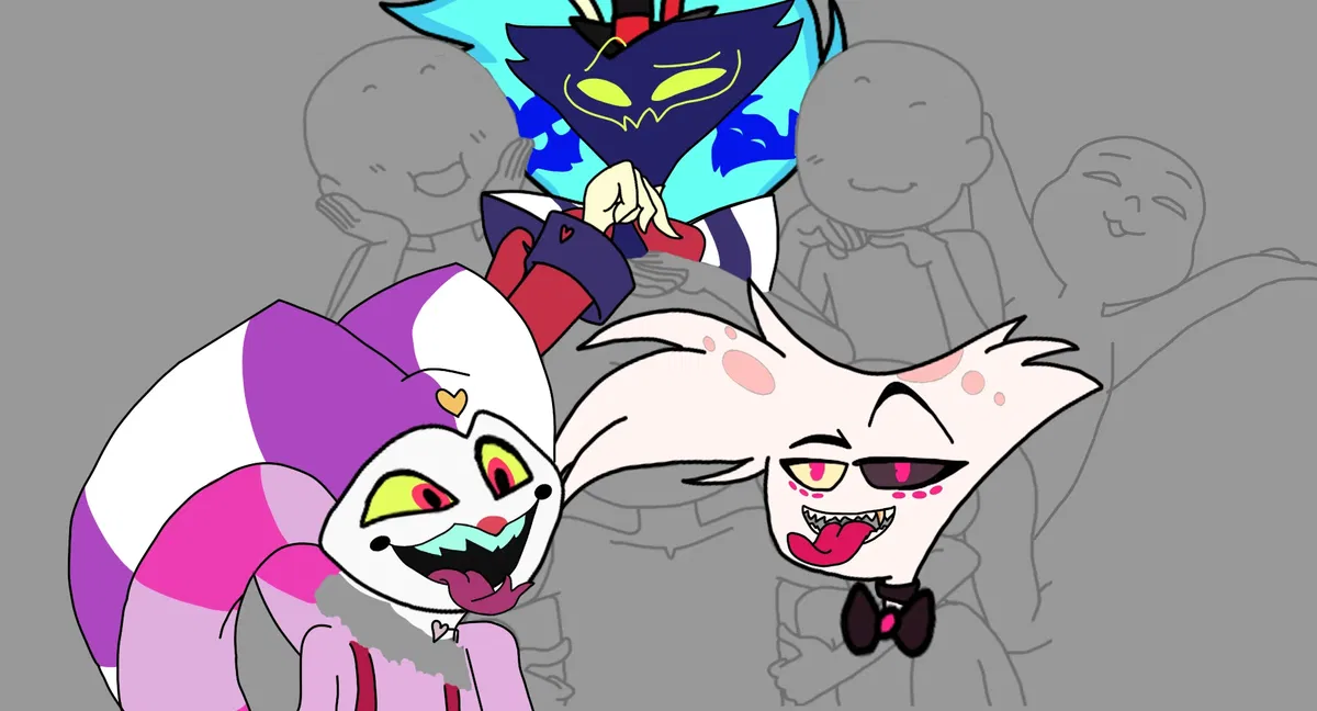 Avatar of Asmodeus | Fizzarolli | Blitzo | Stolas | Angel Dust | Husk