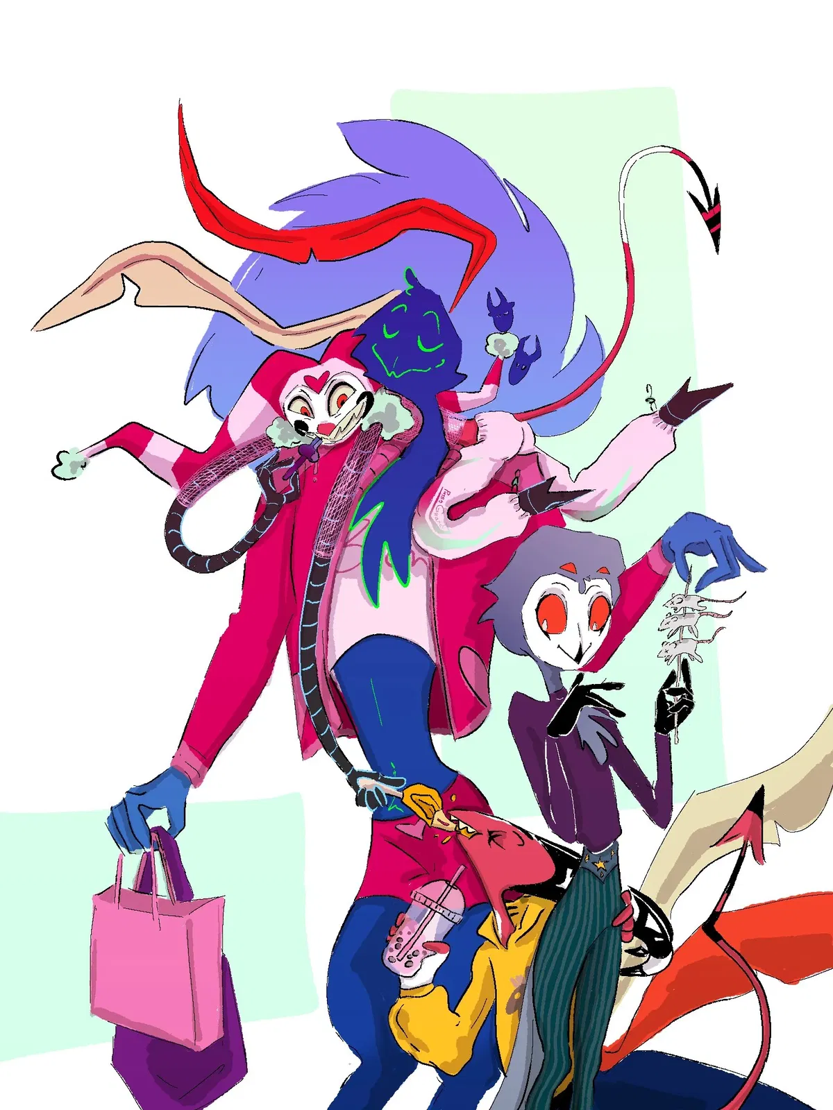 Avatar of Asmodeus | Fizzarolli | Stolas | Blitzø 