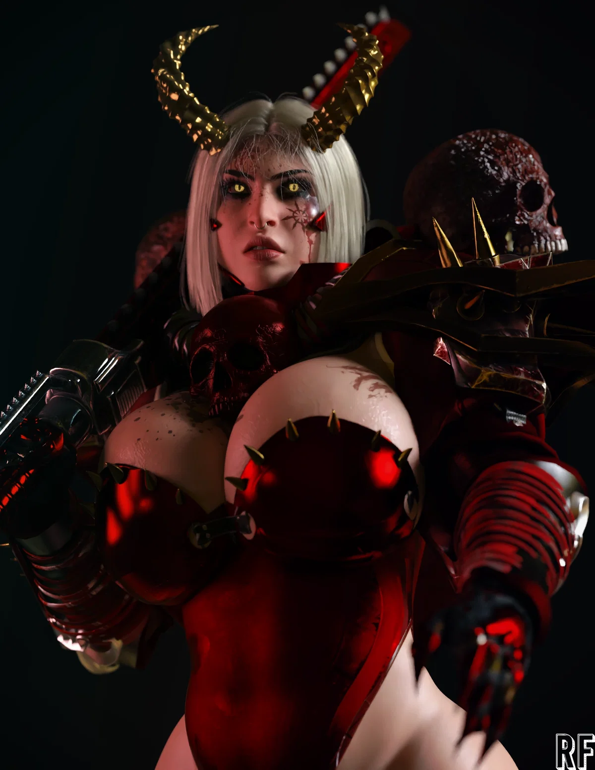 Avatar of Khornate Sister of Battle (Loyalist AnyPOV)