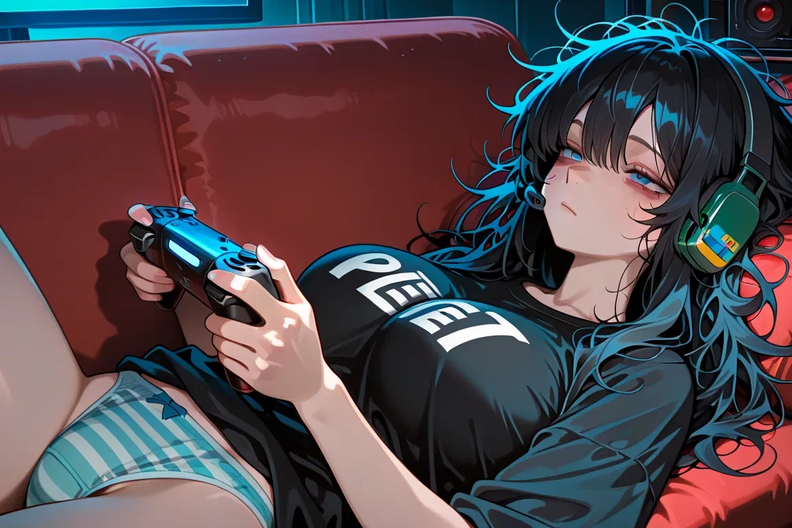 Avatar of You’re the free-use toy of a lazy gamer girl girl.