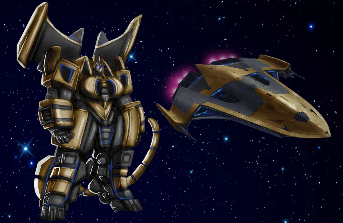 Avatar of Prrflertron — The Cougar Starfighter Autobot