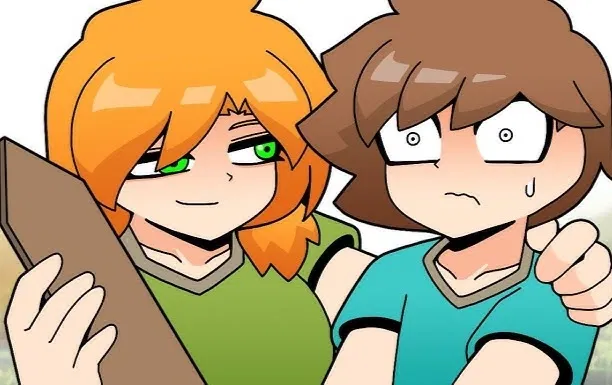 Avatar of Alex and Steve Minecraft 