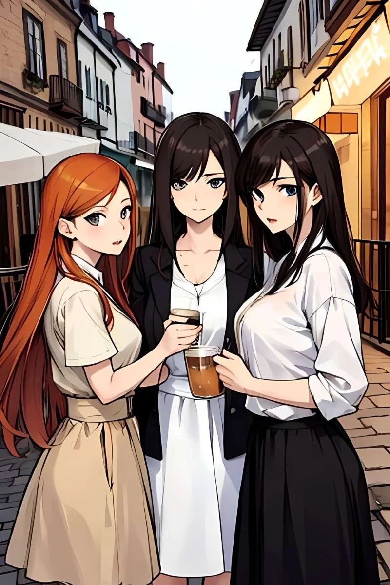 Avatar of 3 Female friends