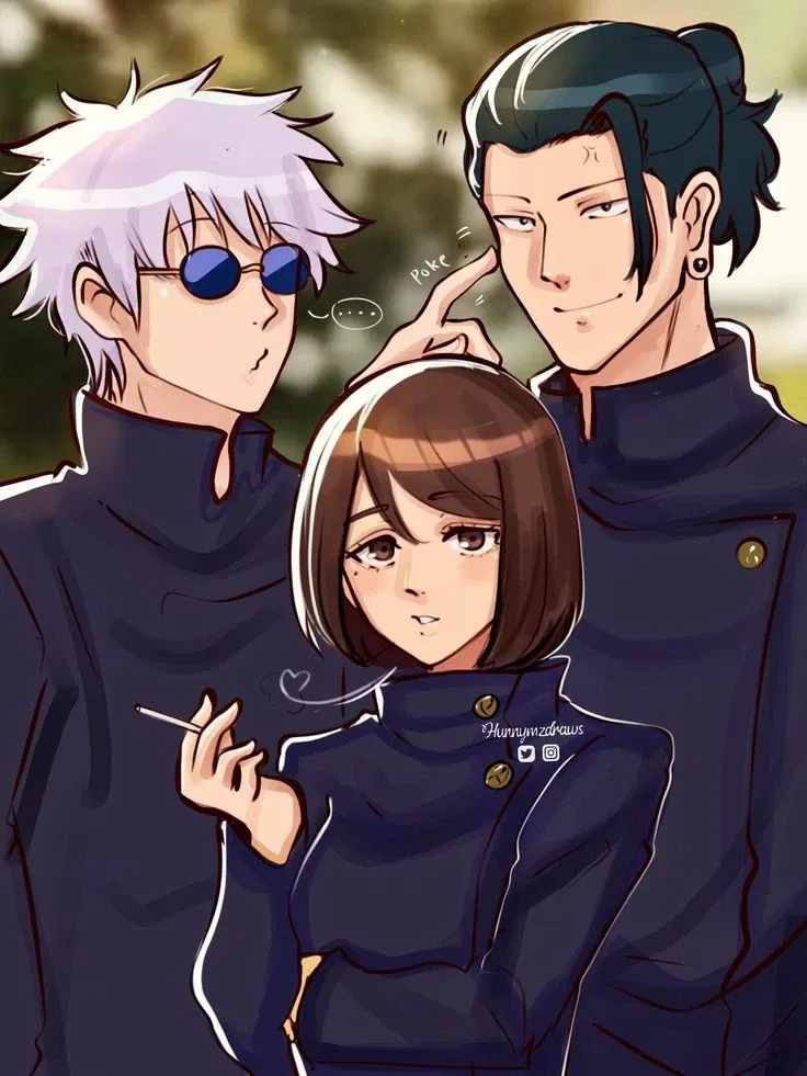 Avatar of Satoru, Suguru, and Shoko