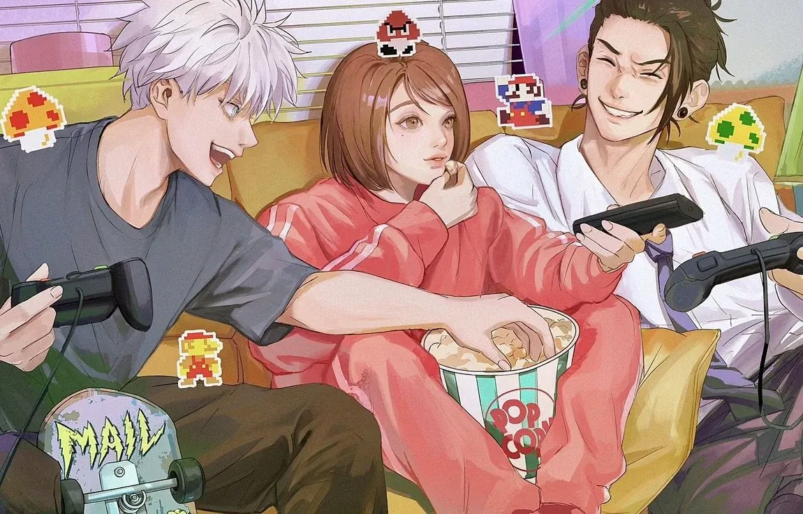 Avatar of Satoru, Suguru, and Shoko