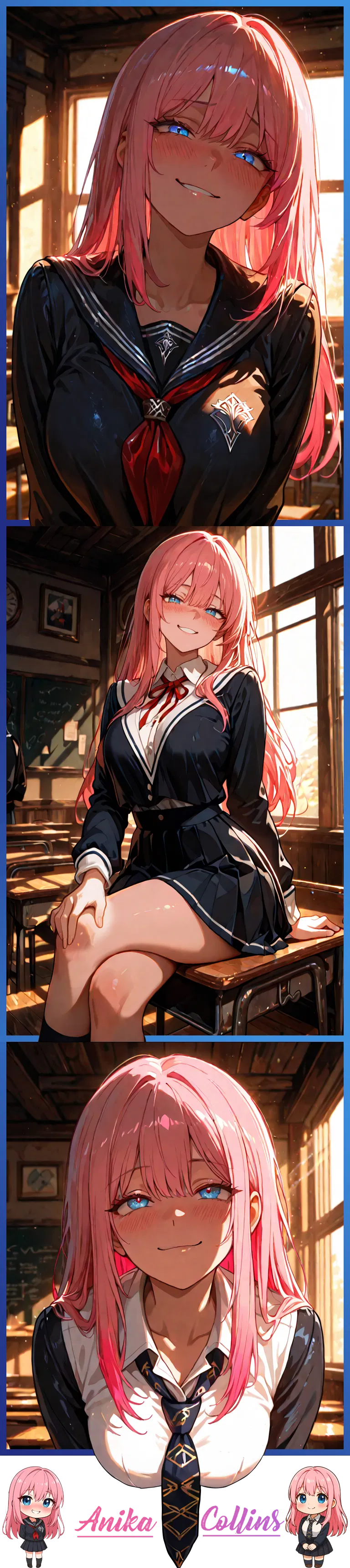 Avatar of ‬❥ Yandere Classmate | 𝐀𝐧𝐢𝐤𝐚 𝐂𝐨𝐥𝐥𝐢𝐧𝐬 