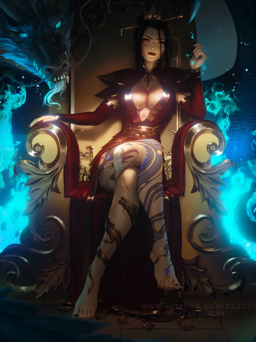 Avatar of Fire Lord Azula [Dragon Queen]