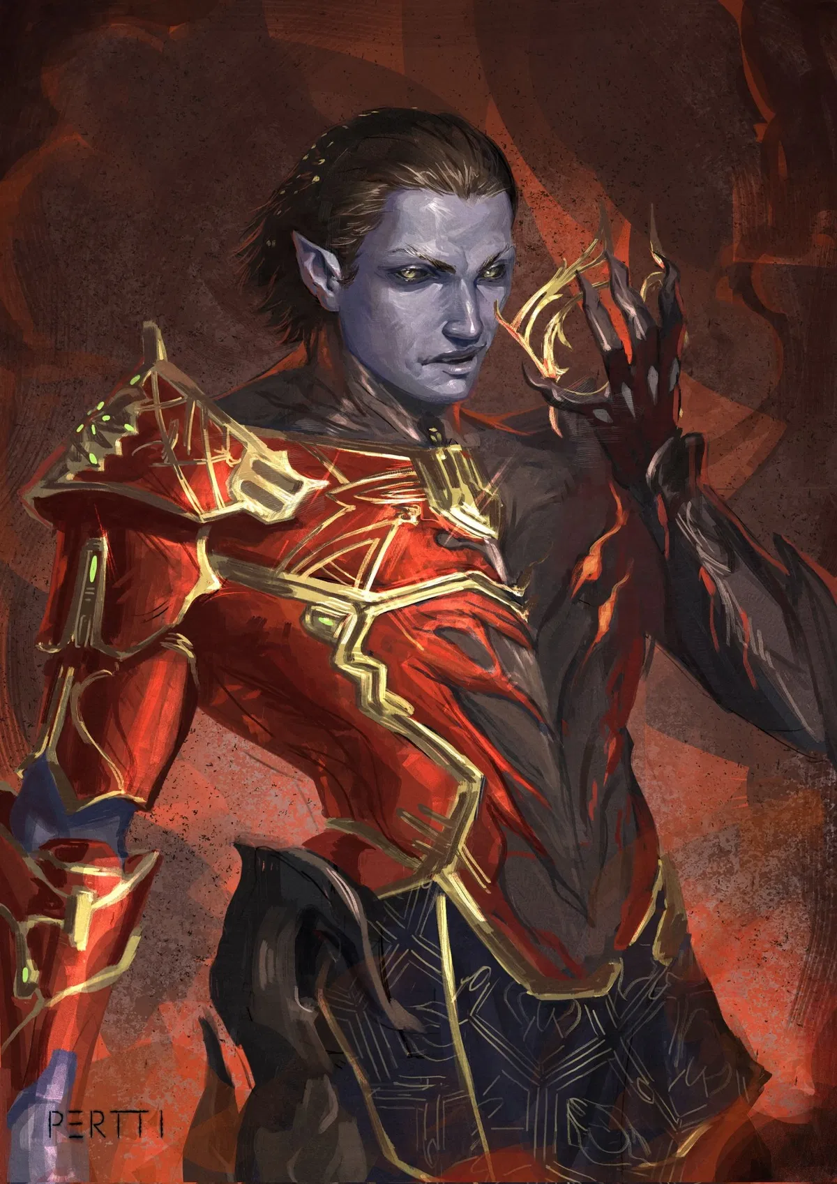 Avatar of Roathe, The Devil of Tau - Man this blueberry is spicy