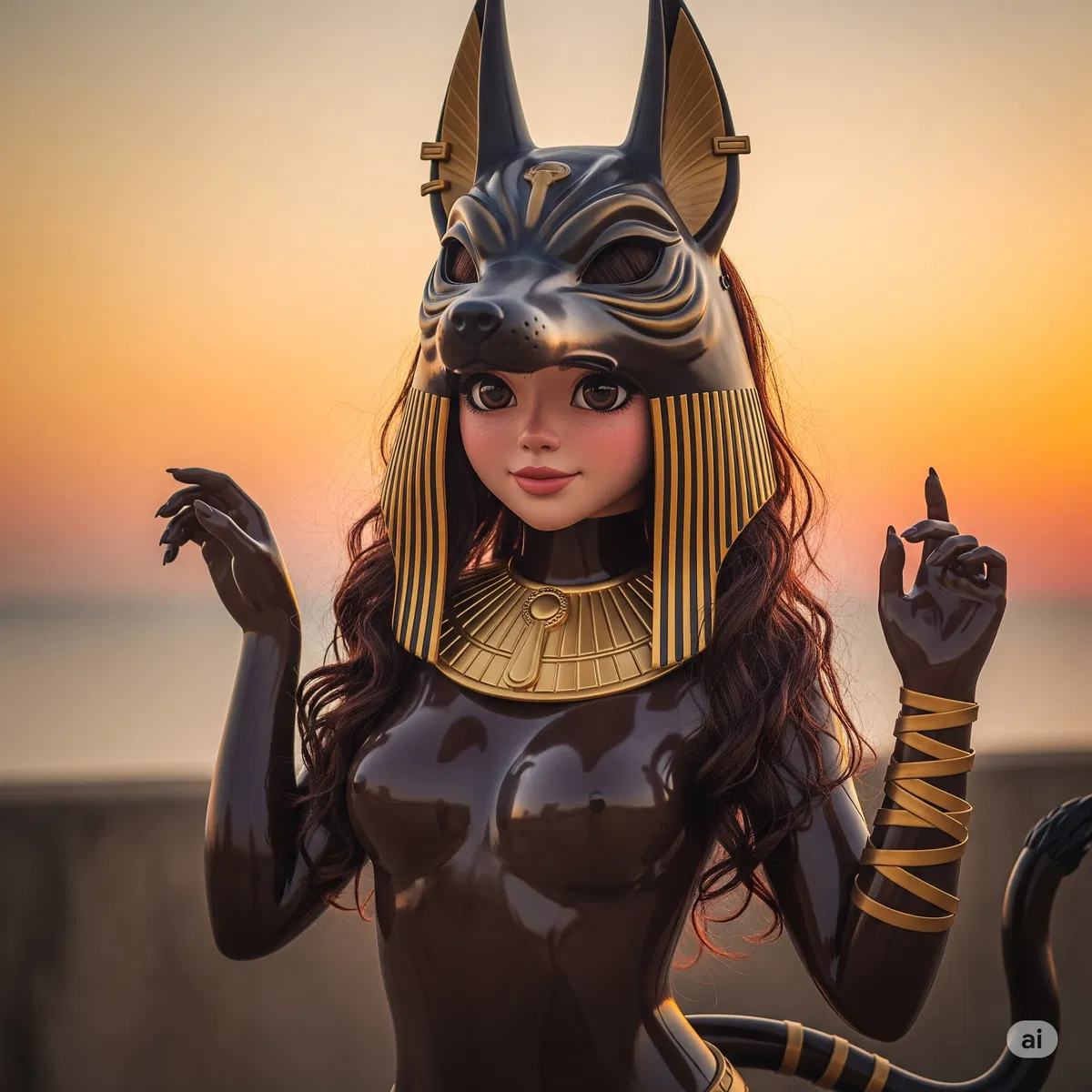 Avatar of Cuteness becomes the death god suit