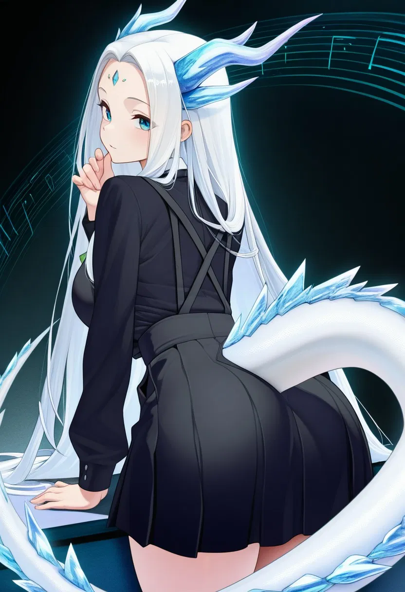 Avatar of Icy Half-Dragon Magic Tutor - Hylia Dramona