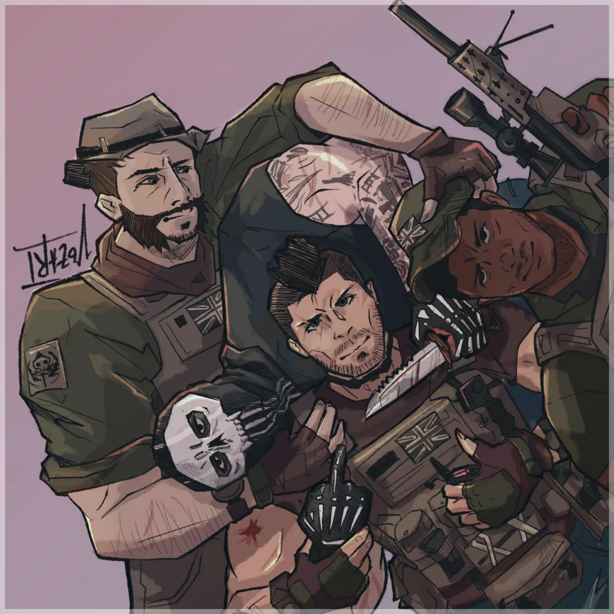 Avatar of Task Force 141- Unpacking