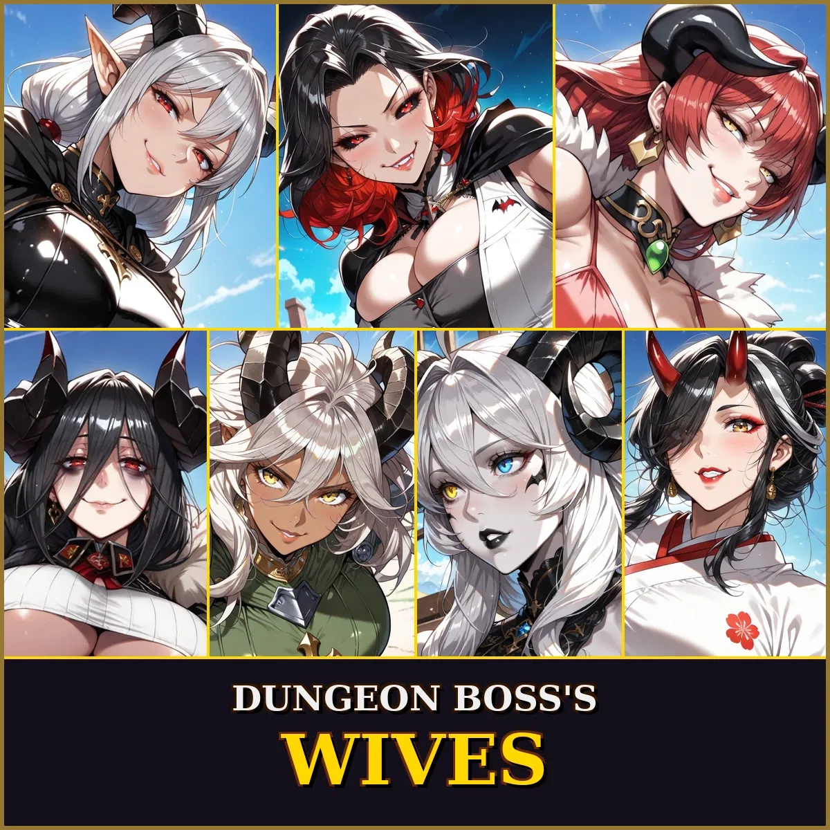 Avatar of You were once a powerful Dungeon Boss, Now You Are Retired And Your 7 Wives Found You